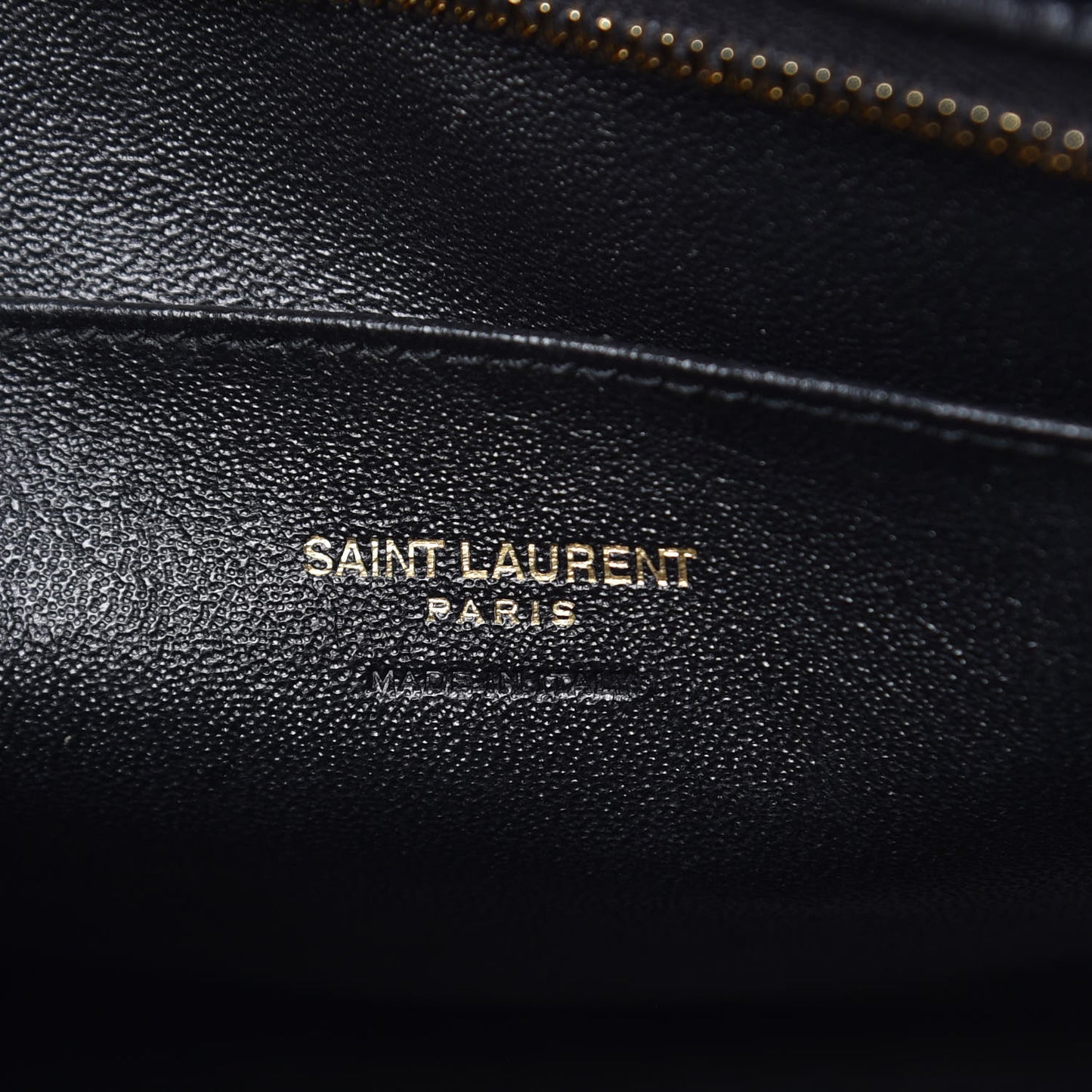 Calfskin Monogram Baby Cabas Black