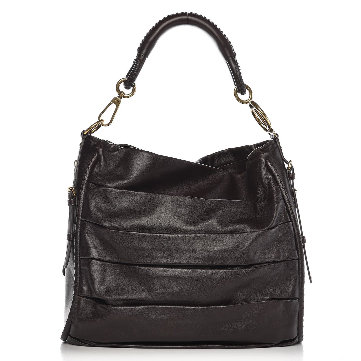 Lambskin Medium Libertine Hobo Brown