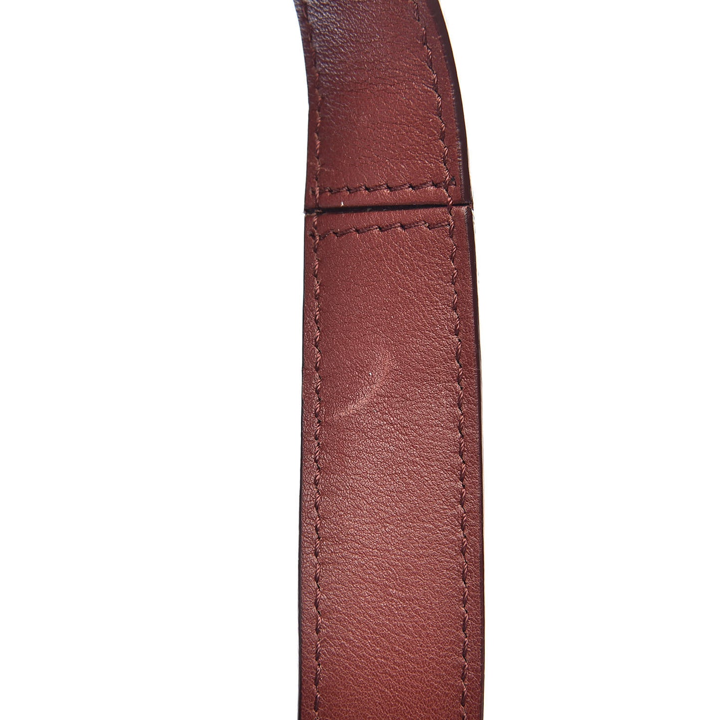 Calfskin Medium Tri-Fold Bag Red Wood