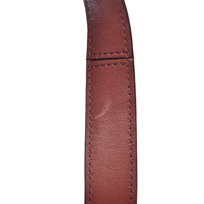 Celine Calfskin Medium Tri-Fold Bag Red Wood 11 of 17