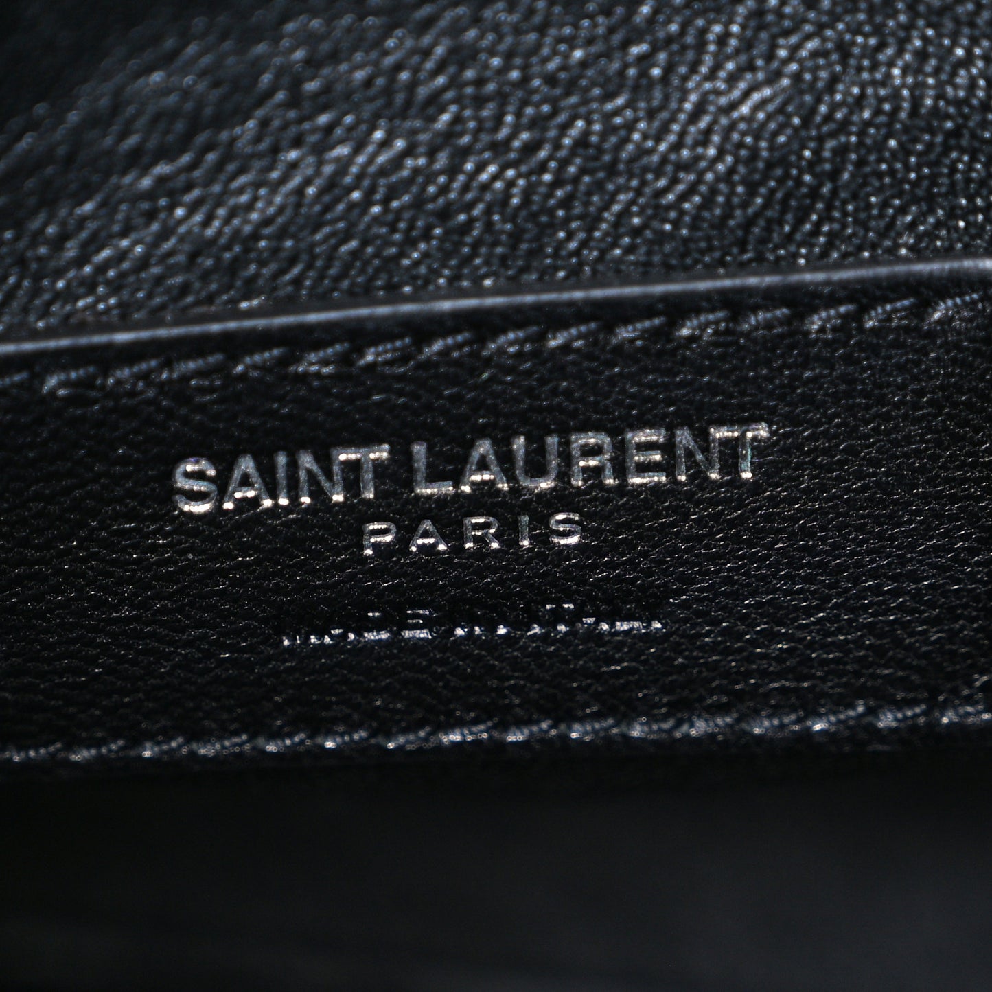 Calfskin Love Patchwork Baby Sac De Jour Black