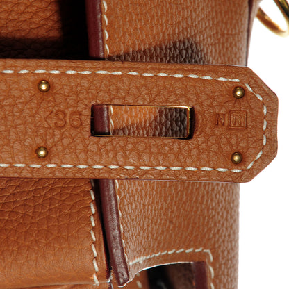Hermes Togo Kelly Retourne 40 Gold 7 of 9