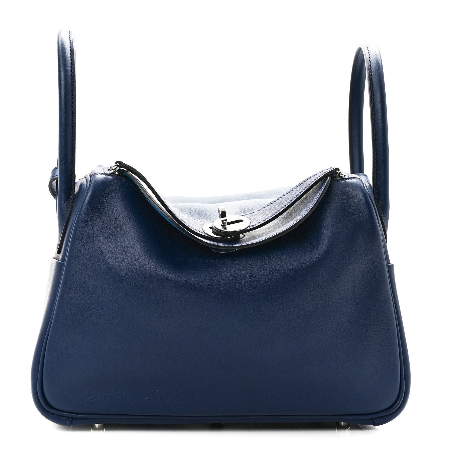 Hermes Swift Verso Lindy 26 Bleu Navy Bleu Frida 1 of 13