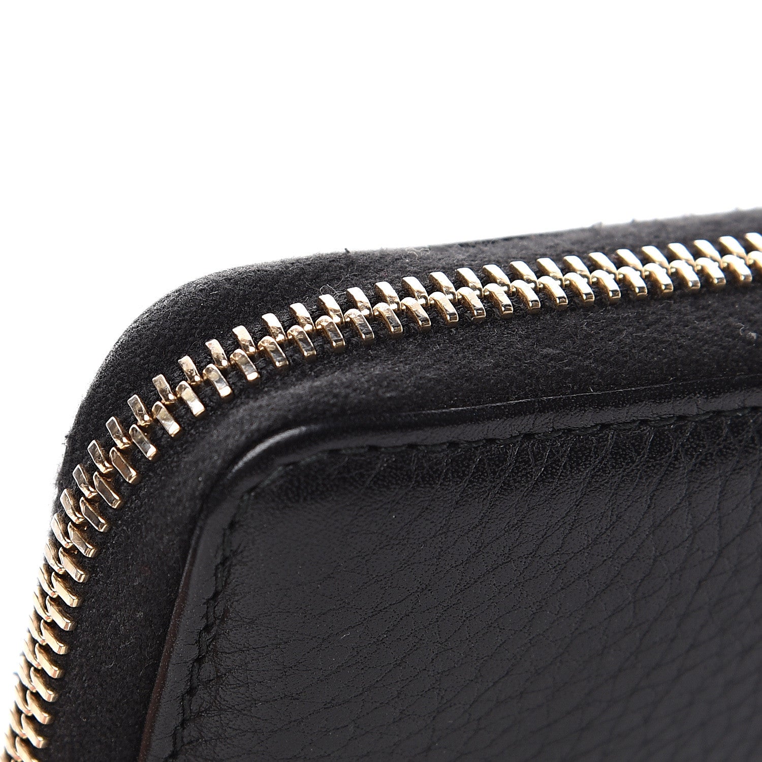 Gucci Calfskin Soho Zip Around Wallet Black 12 of 12
