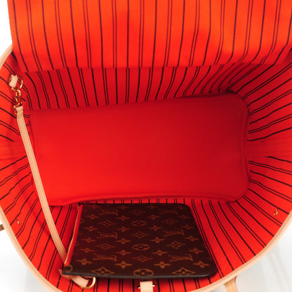 Louis Vuitton Monogram Neo Neverfull MM Abricot 5 of 8