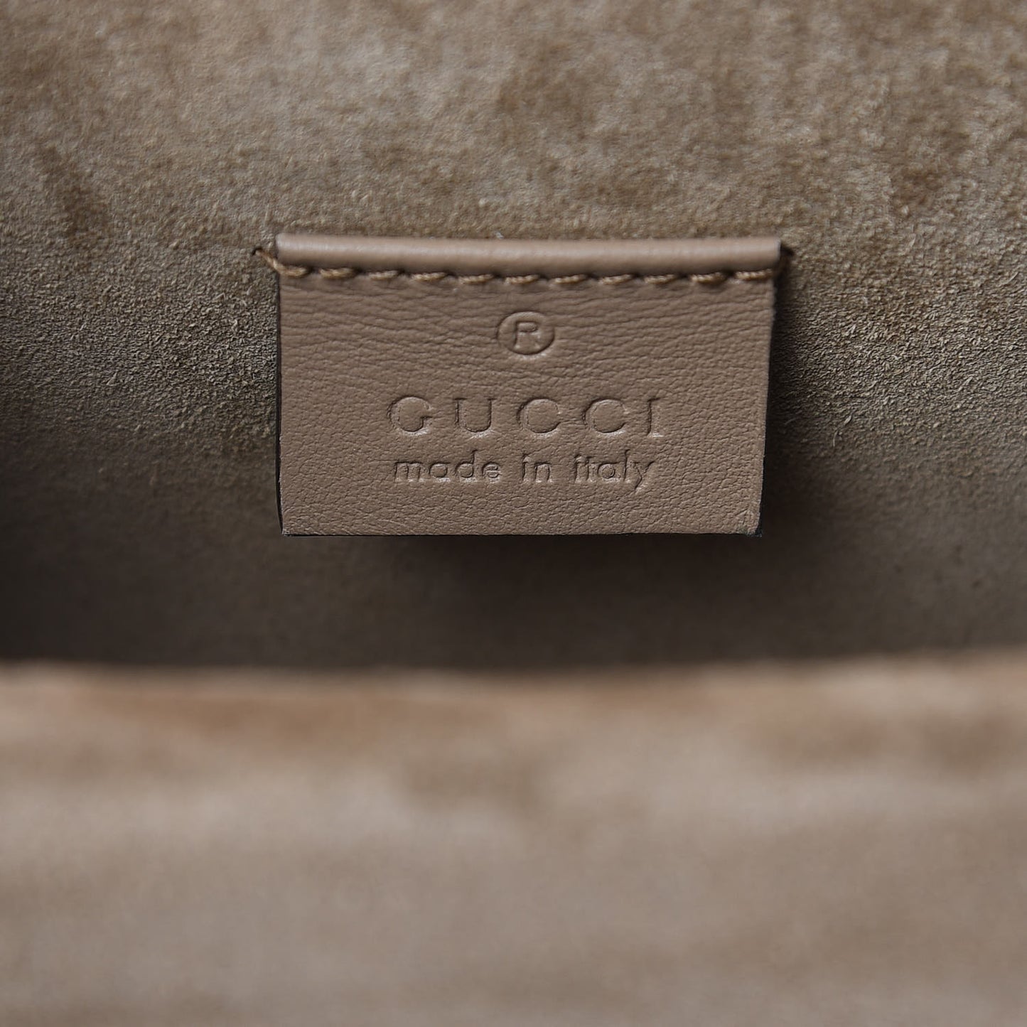 GG Supreme Monogram Mini Dionysus Shoulder Bag Taupe