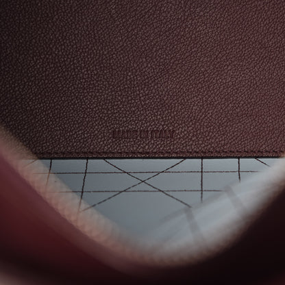 Christian Dior Grained Calfskin Cannage Medium Ultradior Tote Bordeaux 7 of 9