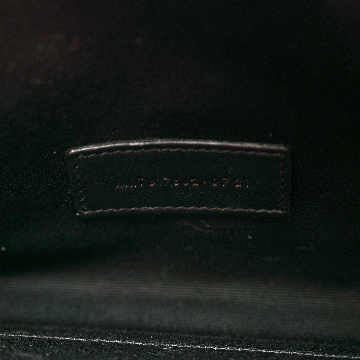 Saint Laurent Grain De Poudre Matelasse Chevron Monogram Envelope Clutch Fuchsia 7 of 7