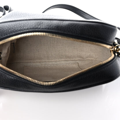 Gucci Pebbled Calfskin Small Soho Disco Bag Black 5 of 9