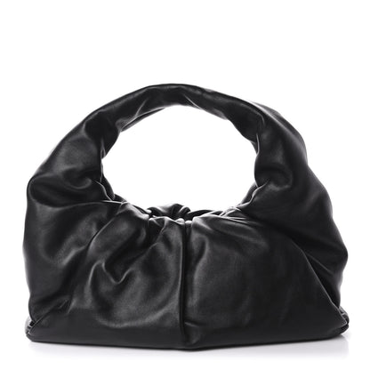 Bottega Veneta Smooth Butter Calfskin Small The Shoulder Pouch Black 1 of 9