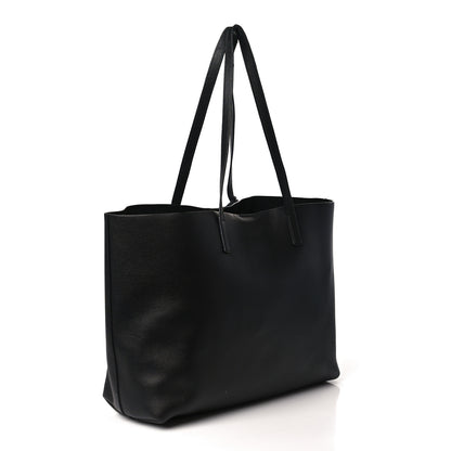 Saint Laurent Calfskin Large Shopping Tote Black 3 of 7