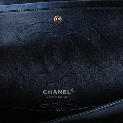 Chanel Metallic Aged Calfskin Quilted 2.55 Reissue 226 Flap Blue 5 of 7
