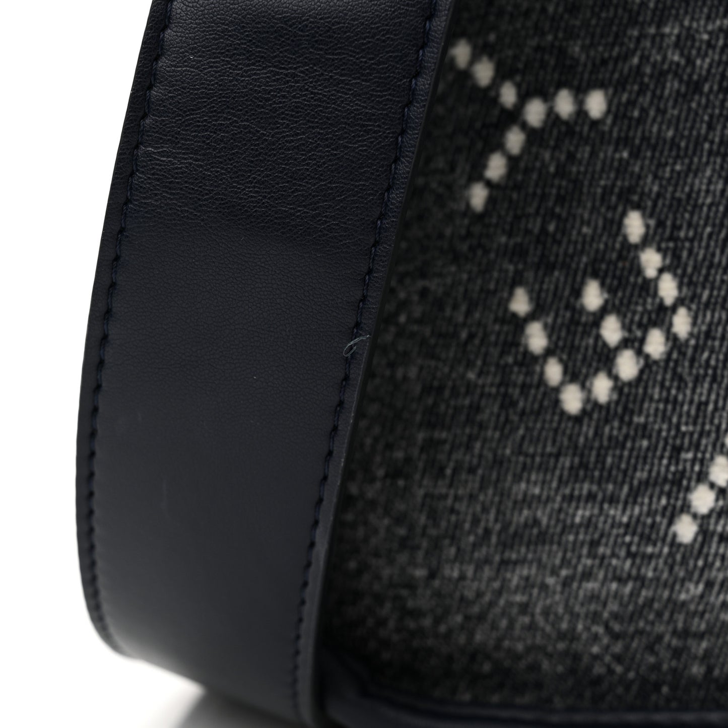 Eco Alter Denim Logo Mini Crossbody Blue