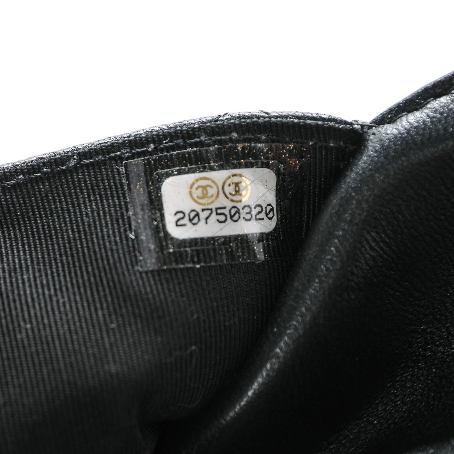 Chanel Lambskin Quilted Wallet On Chain WOC Black 8 of 8