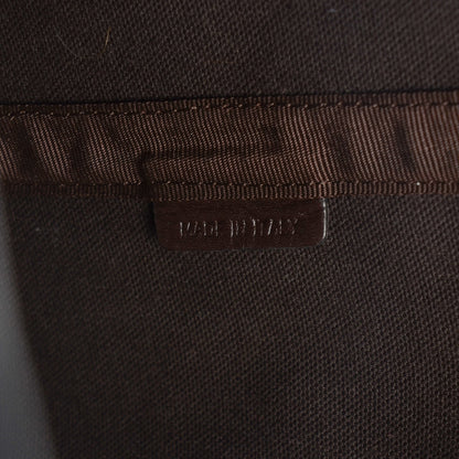 Burberry Haymarket Check Medium Tote Chocolate 7 of 8
