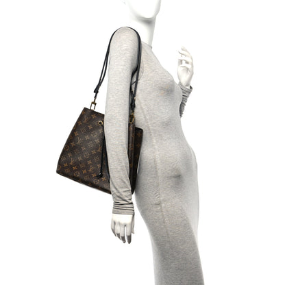 Louis Vuitton Monogram Neonoe MM Black 2 of 10