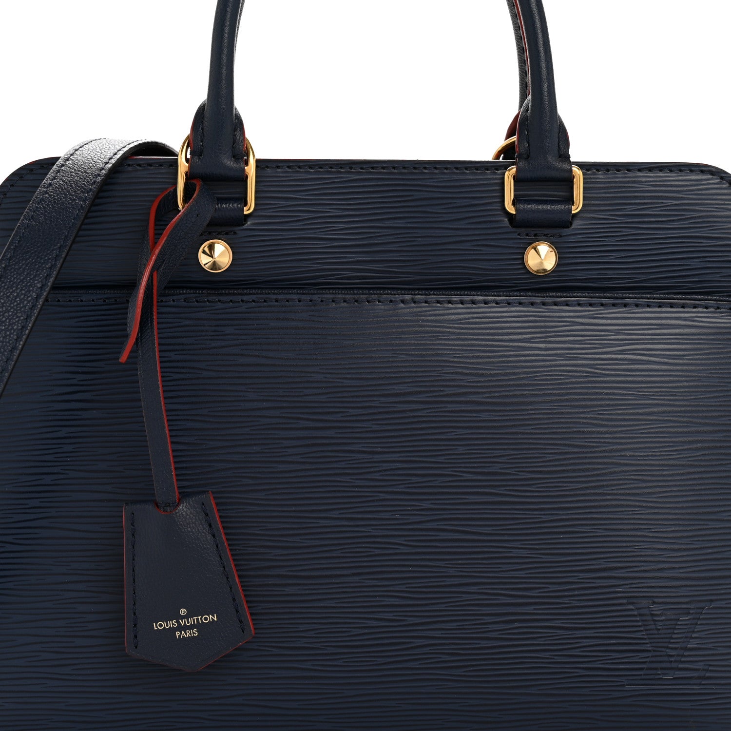 Louis Vuitton Epi Vaneau MM Marine Rouge 8 of 14