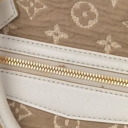 Louis Vuitton Monogram Sabbia Cabas MM White 14 of 15