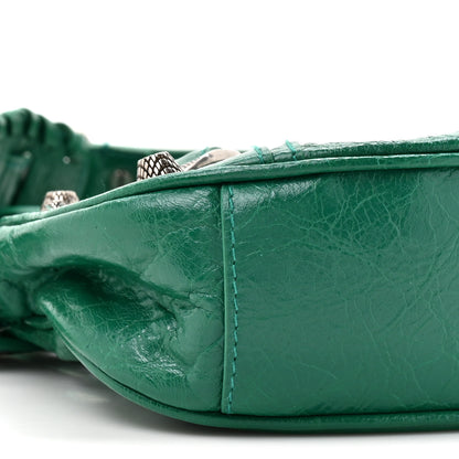 Balenciaga Agneau Arena Le Cagole Shoulder Bag XS Jade 11 of 11