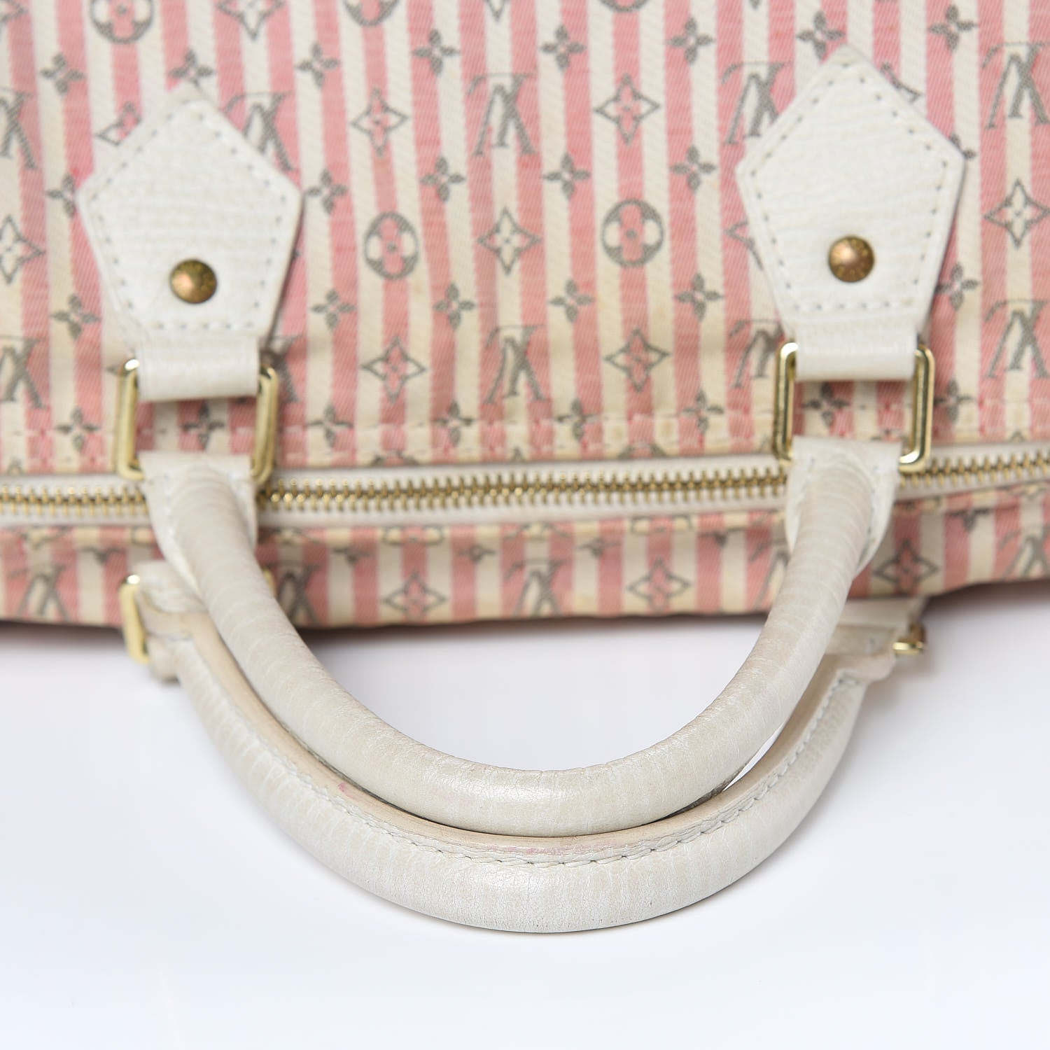 Louis Vuitton Mini Lin Croisette Speedy 30 Rouge 13 of 22