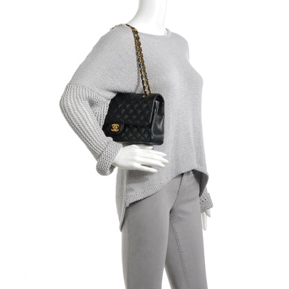 Chanel Caviar Quilted Medium Double Flap Black 2 of 8