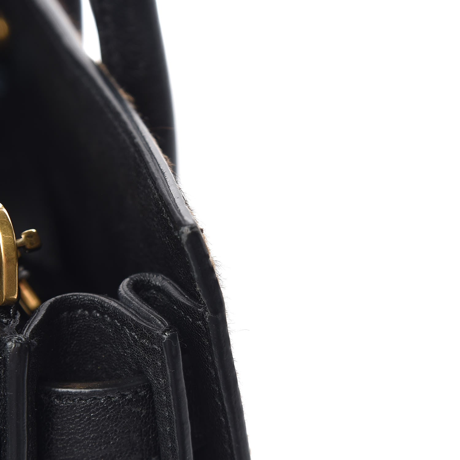 Saint Laurent Pony Effect Calfskin Leopard Print Baby Supple Sac De Jour 15 of 25