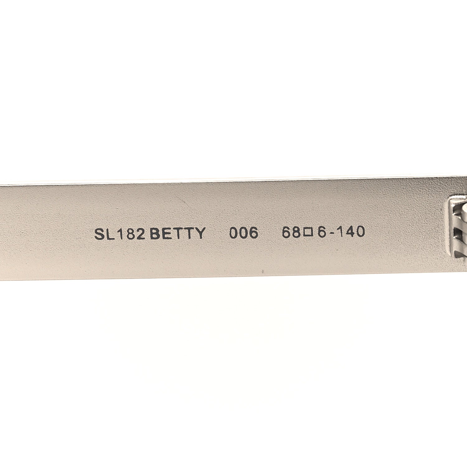 Saint Laurent Betty SL182 Sunglasses Silver 7 of 8