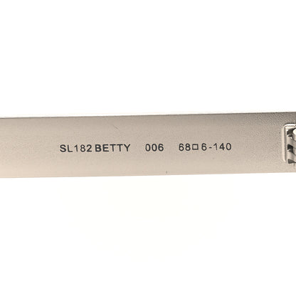 Saint Laurent Betty SL182 Sunglasses Silver 7 of 8