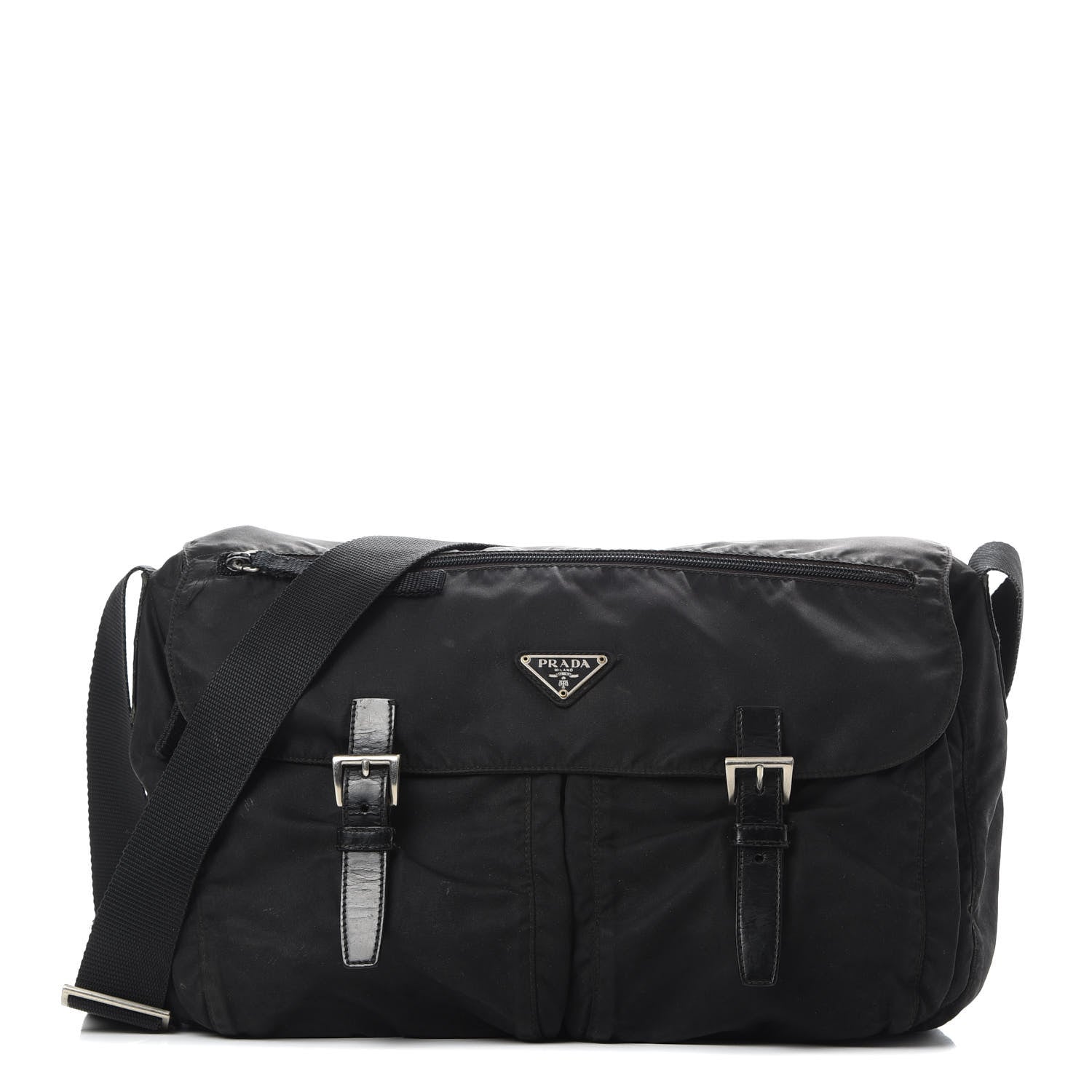 Prada Nylon Vela Sport Messenger Bag Black 1 of 20