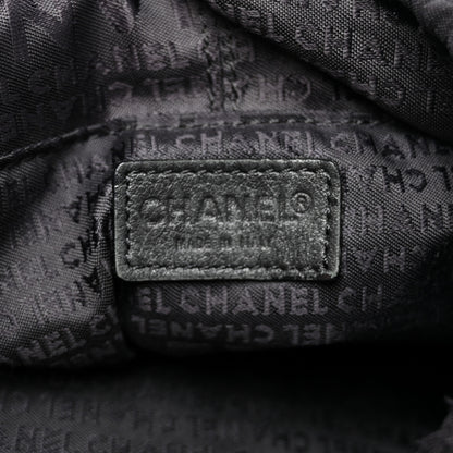 Chanel Calfskin Square Stitched Tassel Hobo Black 6 of 10