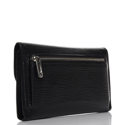 Louis Vuitton Epi Eugenie Wallet Black 3 of 7