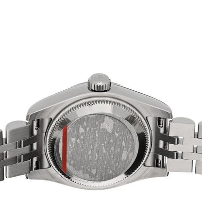 Rolex Stainless Steel 18K White Gold Diamond 26mm Oyster Perpetual Datejust Watch Silver 179174 4 of 5