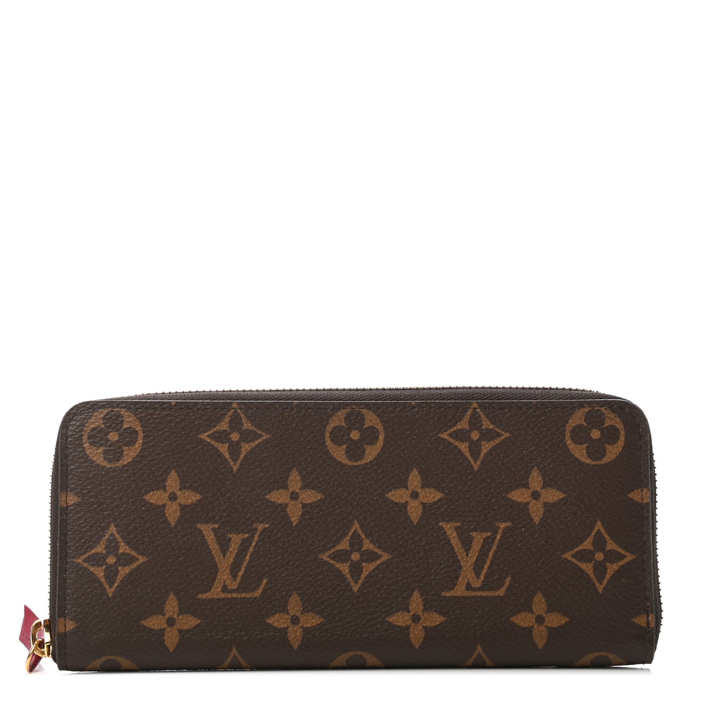 Monogram Clemence Wallet Fuchsia
