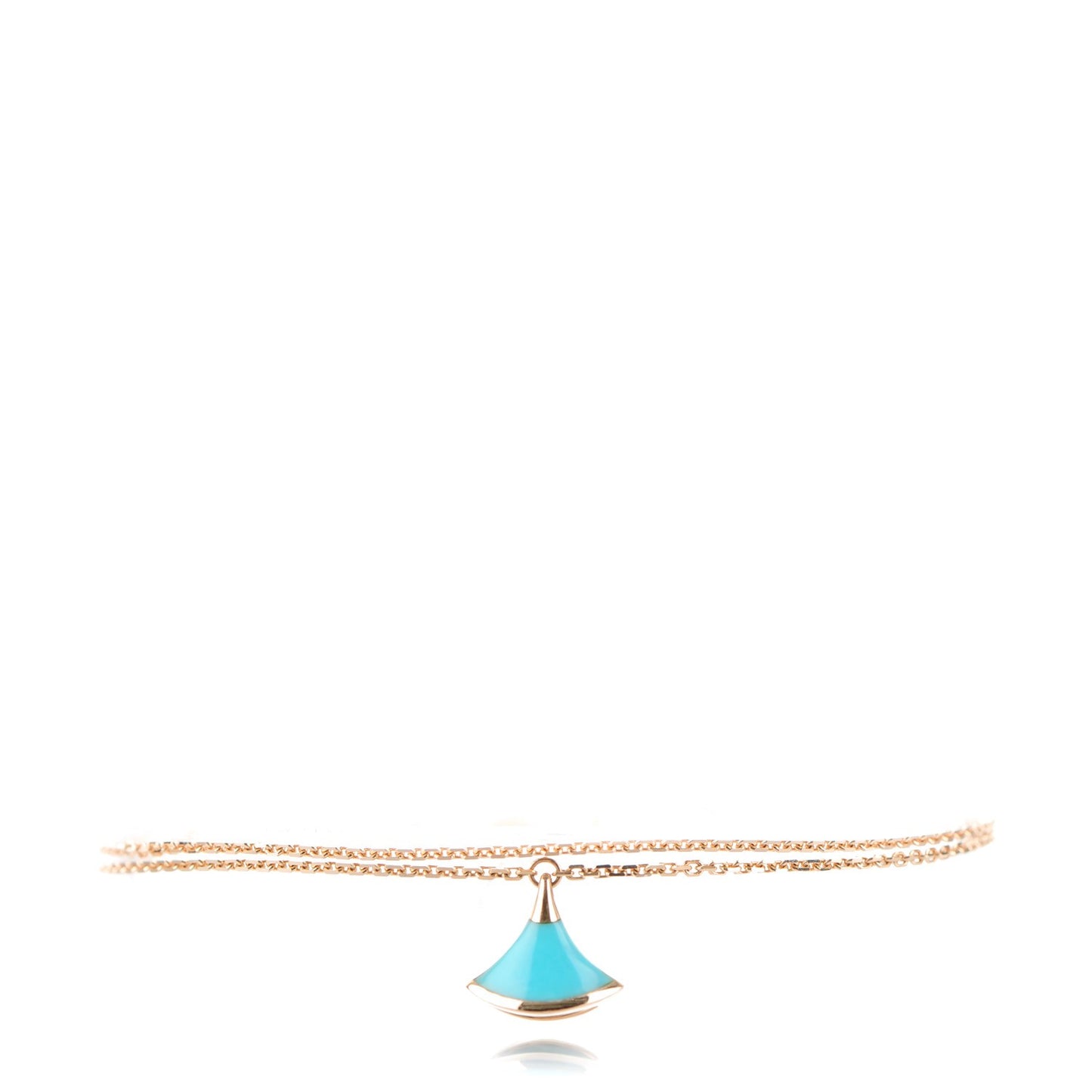 18K Rose Gold Turquoise Divas' Dream Bracelet