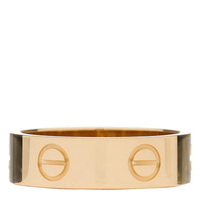 Cartier 18K Yellow Gold 5.5mm LOVE Ring 54 6.75 3 of 4