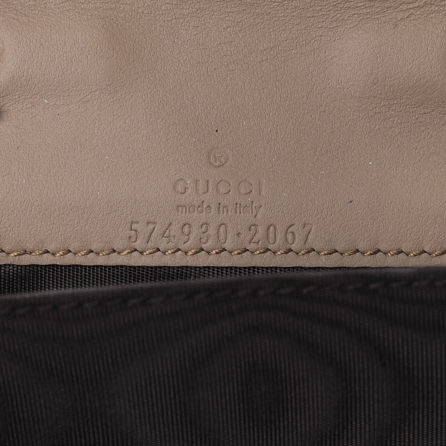 GG Supreme Monogram Dionysus Coin Purse Taupe