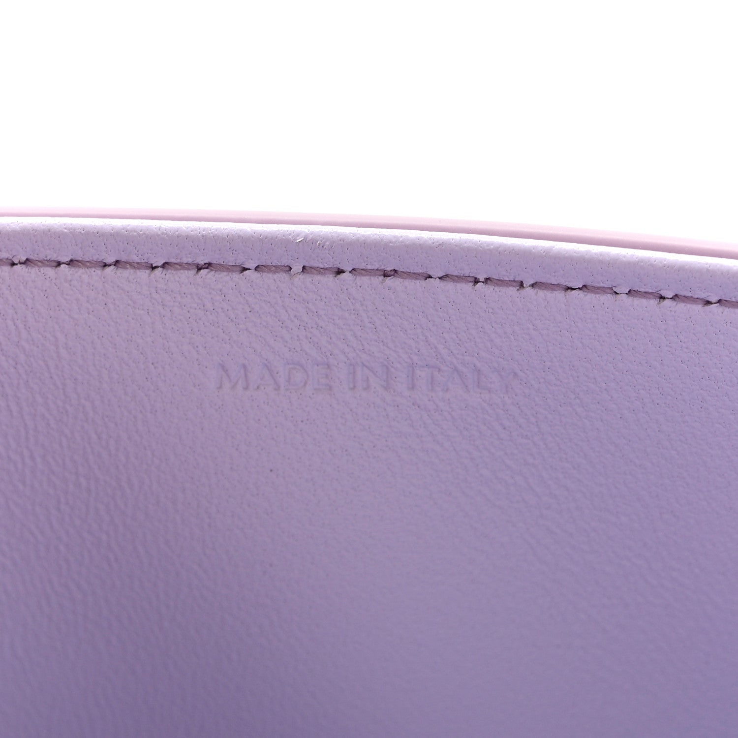 Celine Shiny Calfskin Triomphe Chain Shoulder Bag Light Lavender 7 of 11