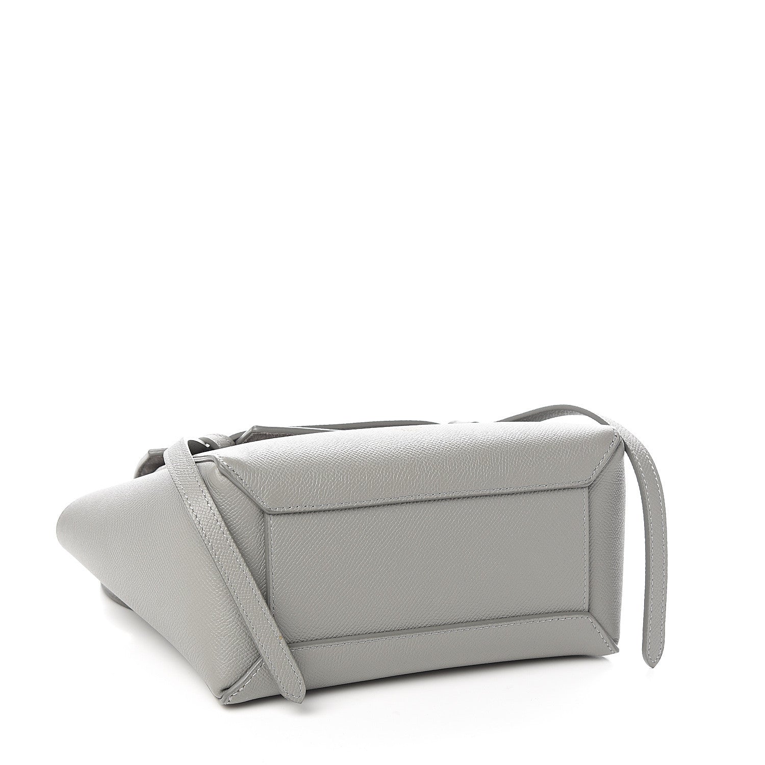 Celine Grained Calfskin Nano Belt Bag Cloud 3 of 9