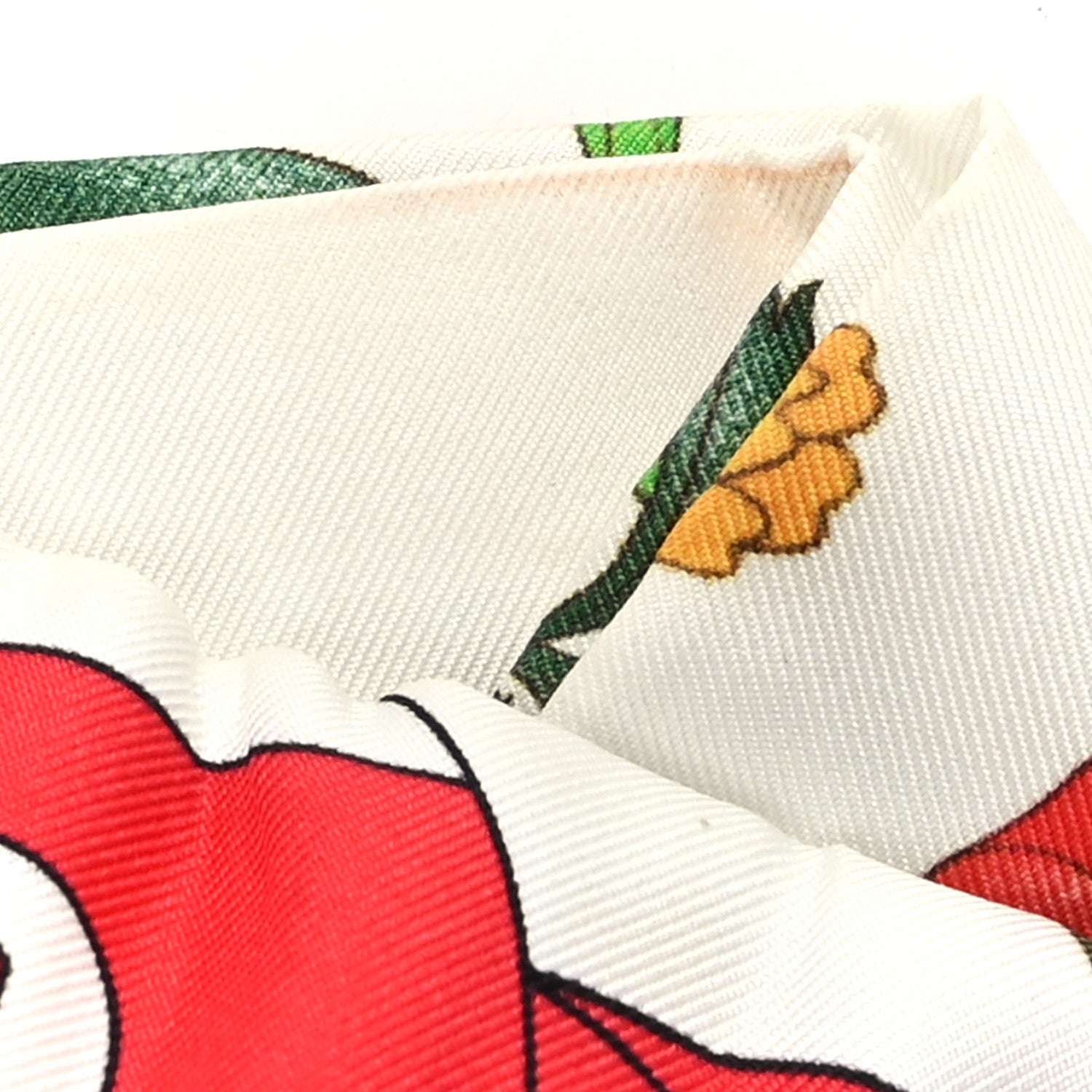 Gucci Silk Floral Headband M White Multicolor 5 of 5