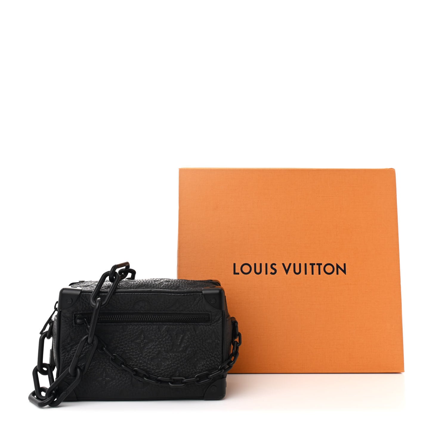 Taurillon Monogram Mini Soft Trunk Black