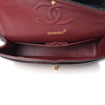 Chanel Lambskin Quilted Medium Double Flap Black 4 of 11