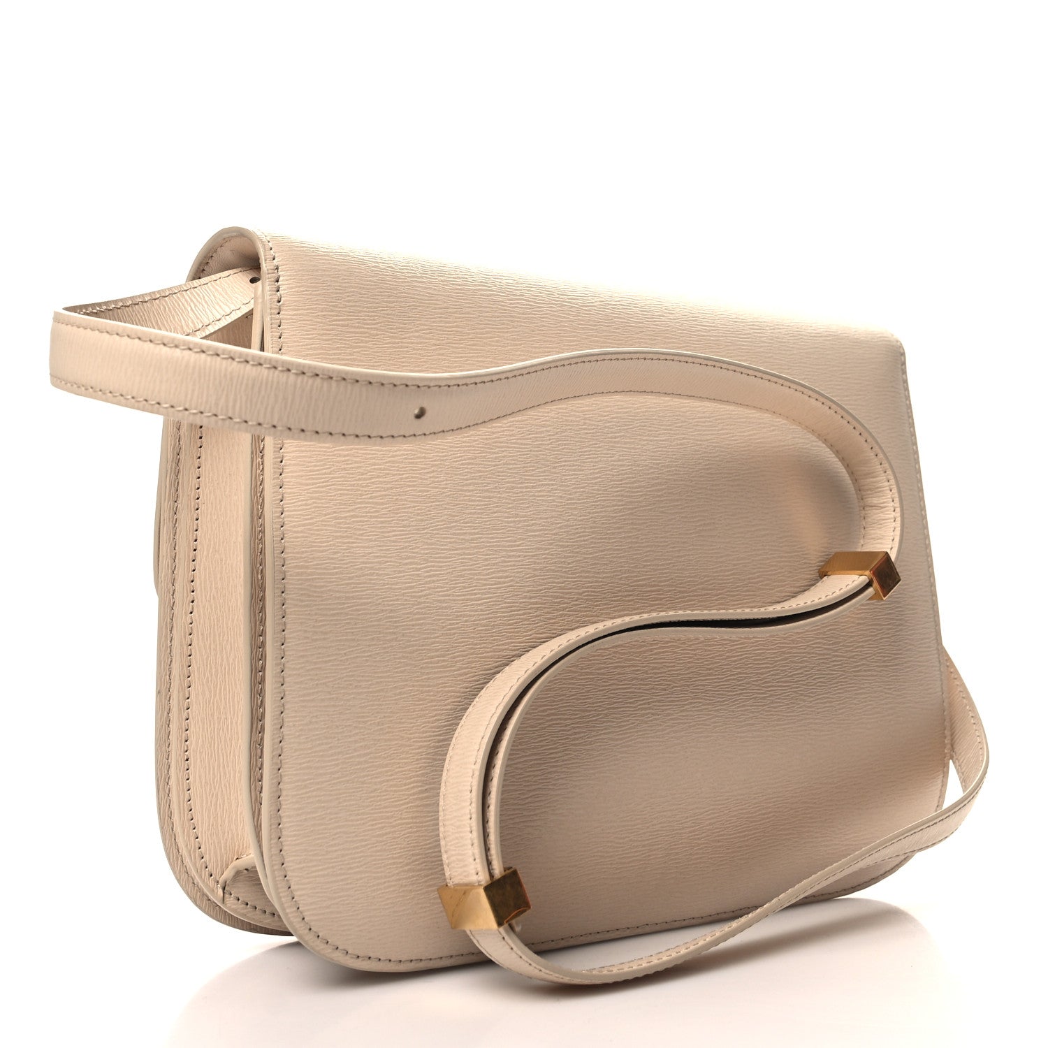 Celine Liege Calfskin Medium Classic Box Flap Bag Powder 3 of 12