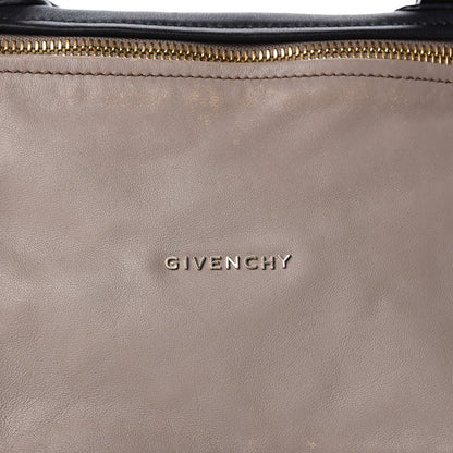 Givenchy Sugar Goatskin Medium Tri-Color Pandora Black Linen White 8 of 10