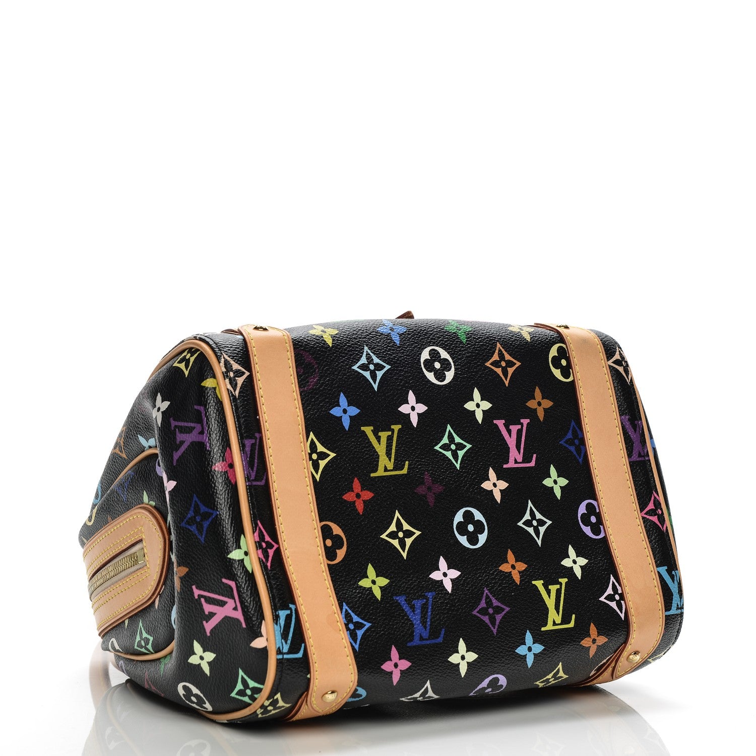 Louis Vuitton Monogram Multicolor Priscilla Black 4 of 6