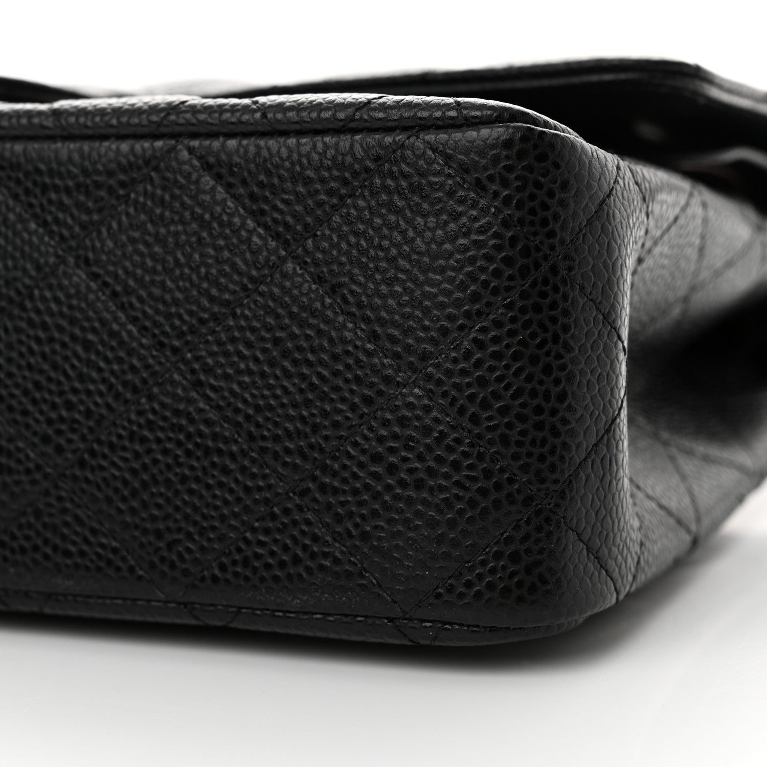 Chanel Caviar Quilted Medium Double Flap Black 10 of 10