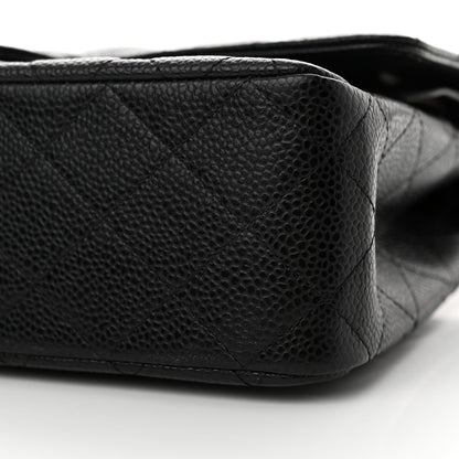 Chanel Caviar Quilted Medium Double Flap Black 10 of 10