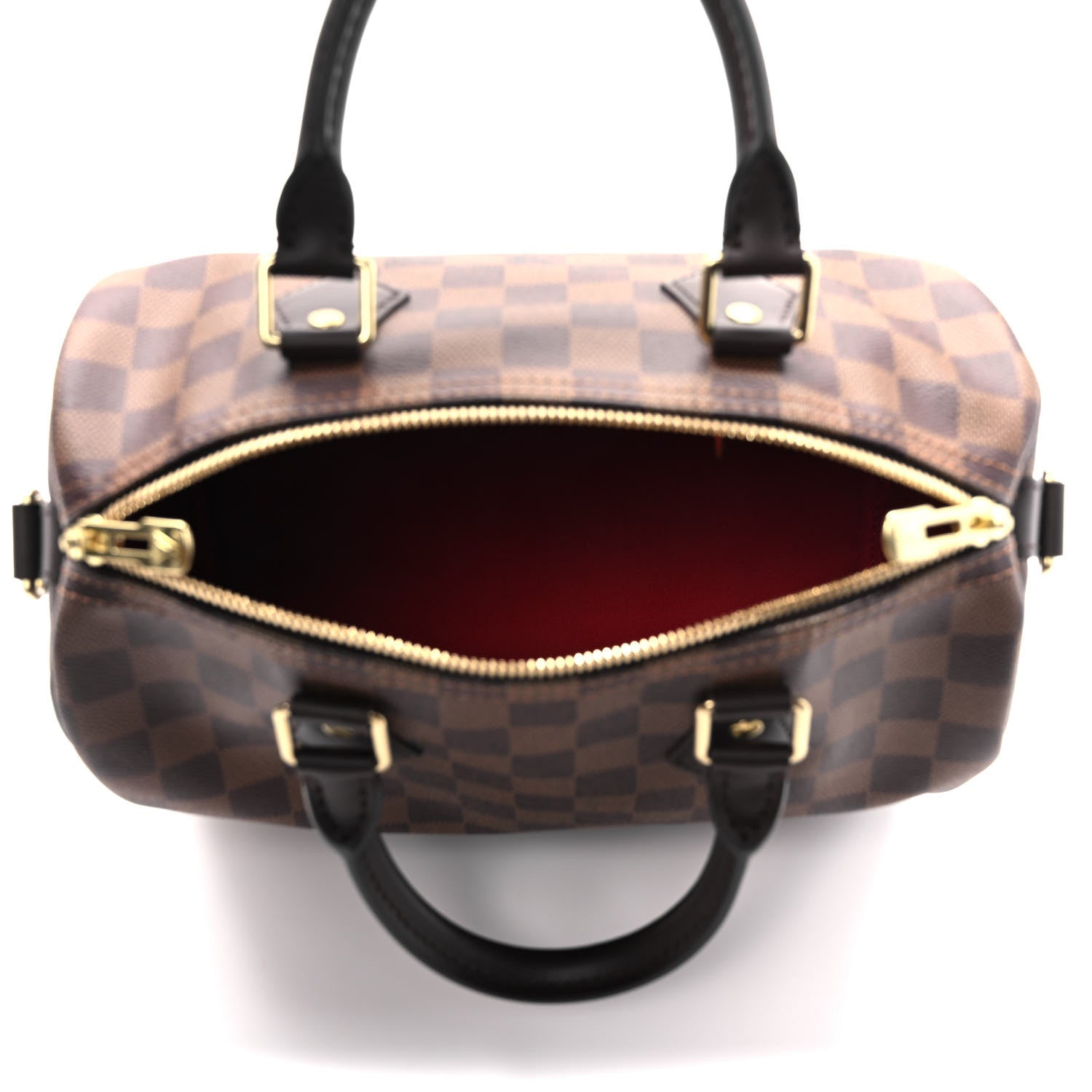 Louis Vuitton Damier Ebene Speedy Bandouliere 25 5 of 8