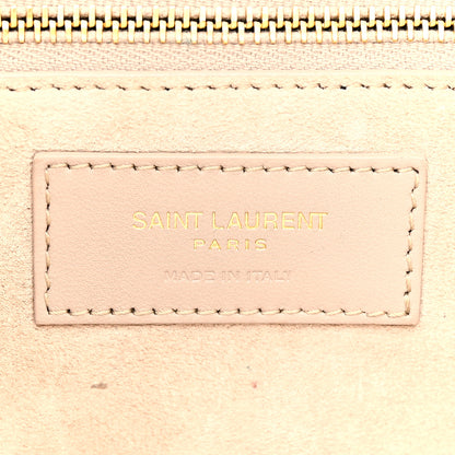 Saint Laurent Smooth Calfskin Le 5 A 7 Hobo Crema Soft 6 of 13