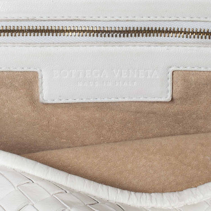 Bottega Veneta Nappa Intrecciato Flower Large Veneta Hobo White 6 of 10