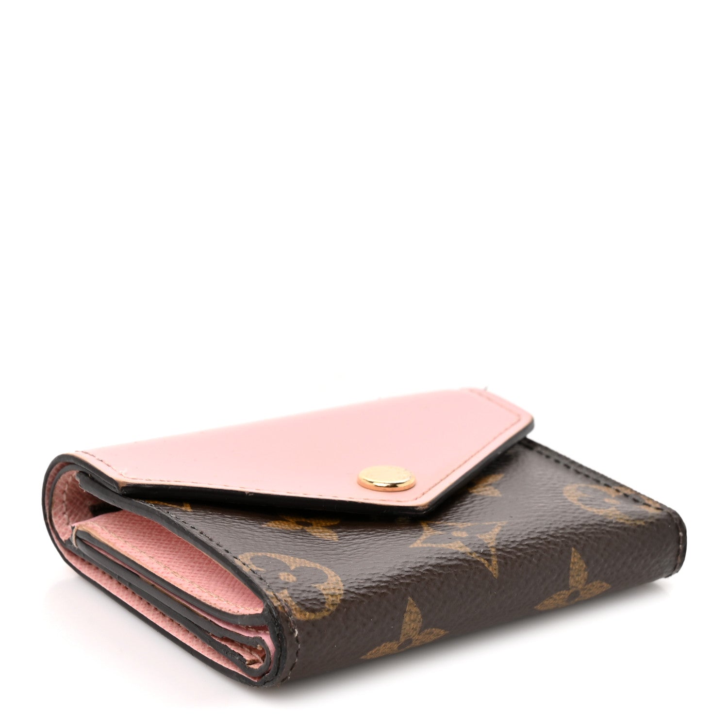 Louis Vuitton Monogram Zoe Wallet Rose Ballerine 4 of 11
